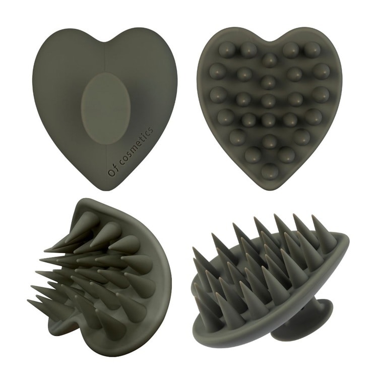 ヘッドスパブラシフィット ダークオリーブ 1つ入り