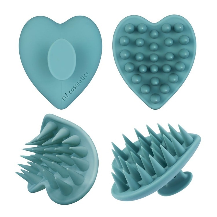 ヘッドスパブラシフィット アッシュグリーン 1つ入り