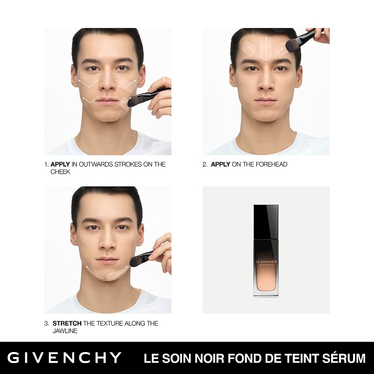 ソワン ノワール セラム ファンデーション No.30