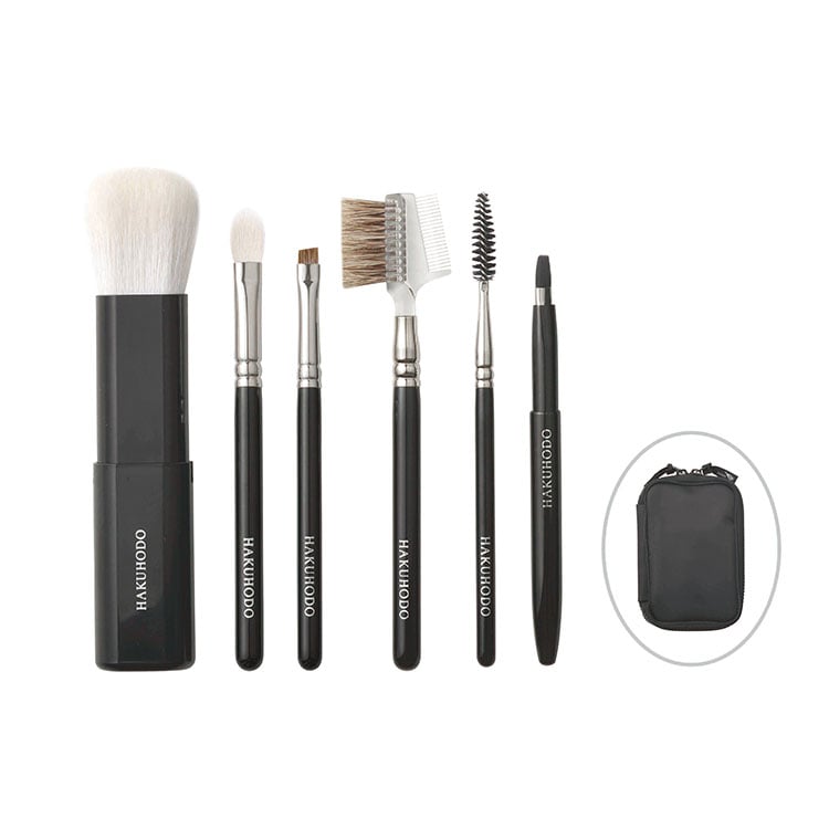 白鳳堂(HAKUHODO):ベーシック6本Aセット BkSMの通販｜DEPACO 大丸