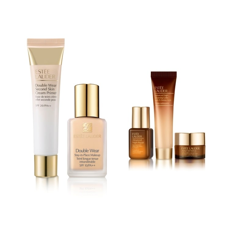 スプリング ベースメーク セット(ダブル ウェア ステイ イン プレイス メークアップ & ダブル ウェア セカンド スキン プライマー) 36: サンド