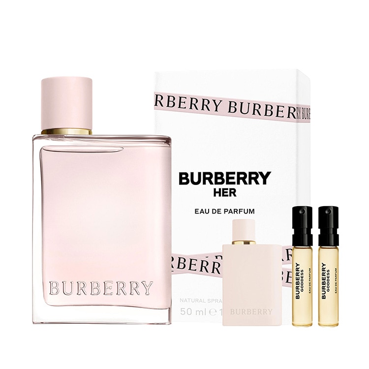 【DEPACO特別】バーバリー ハー オードパルファム 50mL セット