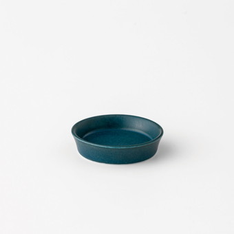 吉田焼ディッシュプレート【紺】