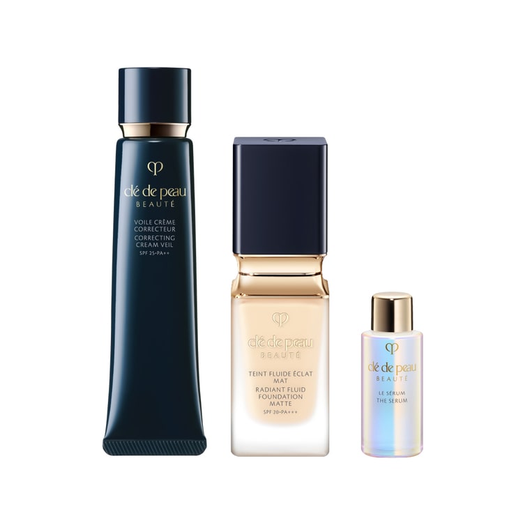 プレメイクアップ＆ファンデーションキット（ヴォワールコレクチュールｎ　＋　タンフリュイドエクラ　マット）