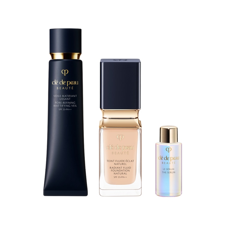 プレメイクアップ＆ファンデーションキット（ヴォワールマティフィアンリサン　＋　タンフリュイドエクラ　ナチュレル）
