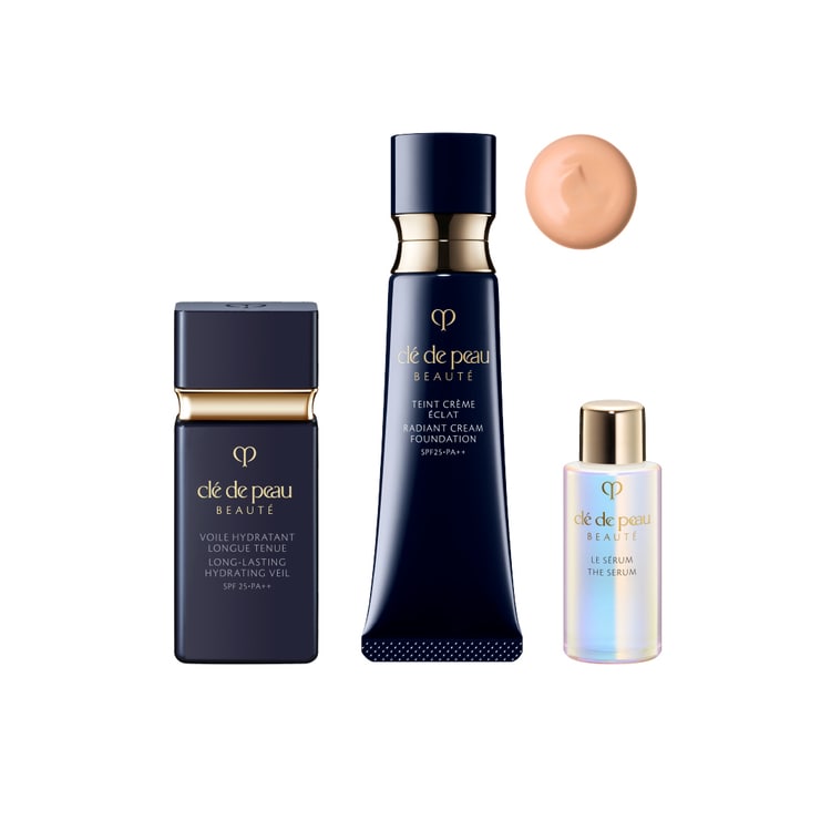 プレメイクアップ＆ファンデーションキット（ヴォワールイドラタンロングトゥニュ　＋　タンクレームエクラｎ）
