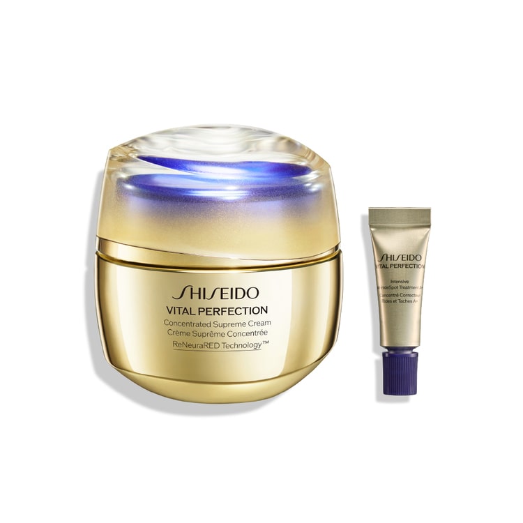 バイタルパーフェクション　モイスチャライザー＆新シワ改善クリームキット（シュプリームクリーム　コンセントレート）