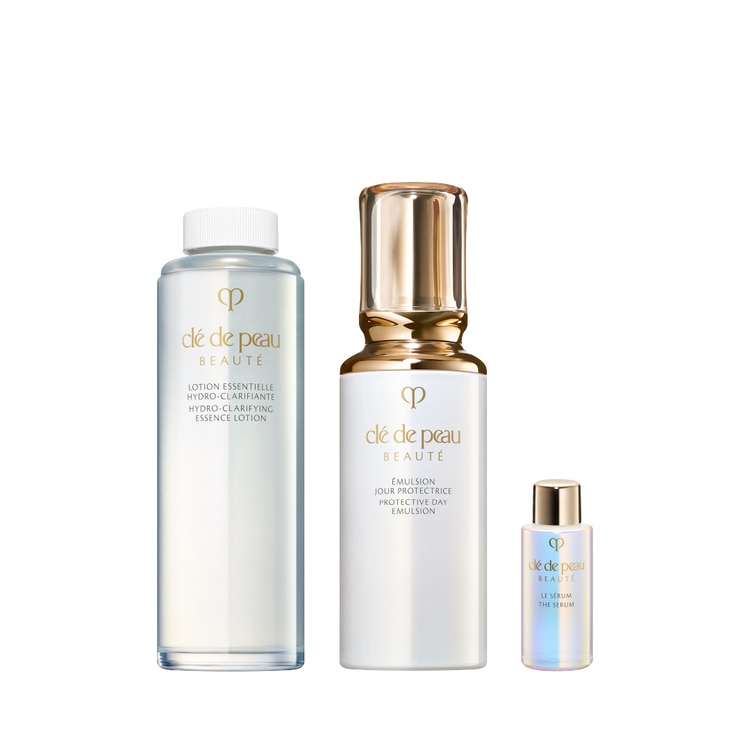 化粧水＆乳液キット（ローションエサンシエルＣ（レフィル）　＋　エマルションプロテクトゥリス（ジュール））