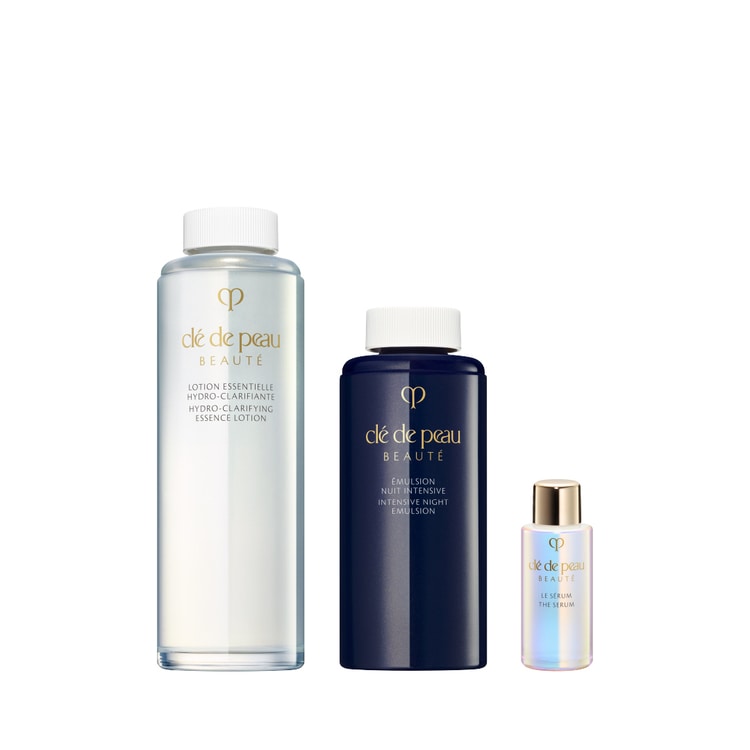 化粧水＆乳液キット（ローションエサンシエルＣ（レフィル）　＋　エマルションアンタンシヴ（ニュイ）（レフィル））