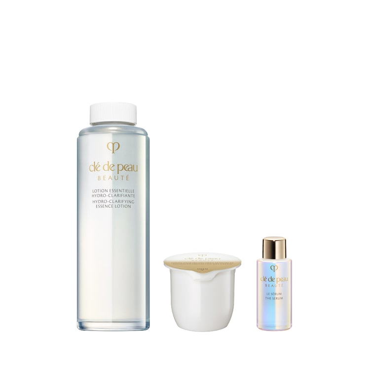 化粧水＆乳液キット（ローションエサンシエルＣ（レフィル）　＋　クレームプロテクトゥリスR（ジュール）（レフィル））