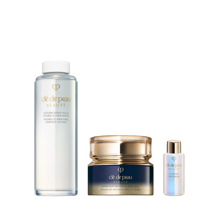 化粧水＆乳液キット（ローションエサンシエルＣ（レフィル）　＋　クレームアンタンシヴR（ニュイ））