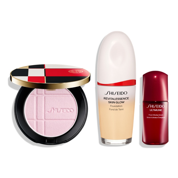 エンハンサーキット（エッセンス スキングロウ ファンデーション（130）＆ カラー＋グロウ エンハンサー）