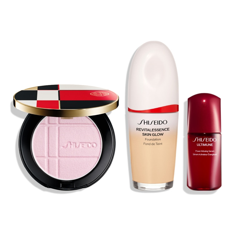 エンハンサーキット（エッセンス スキングロウ ファンデーション（140）＆ カラー＋グロウ エンハンサー）