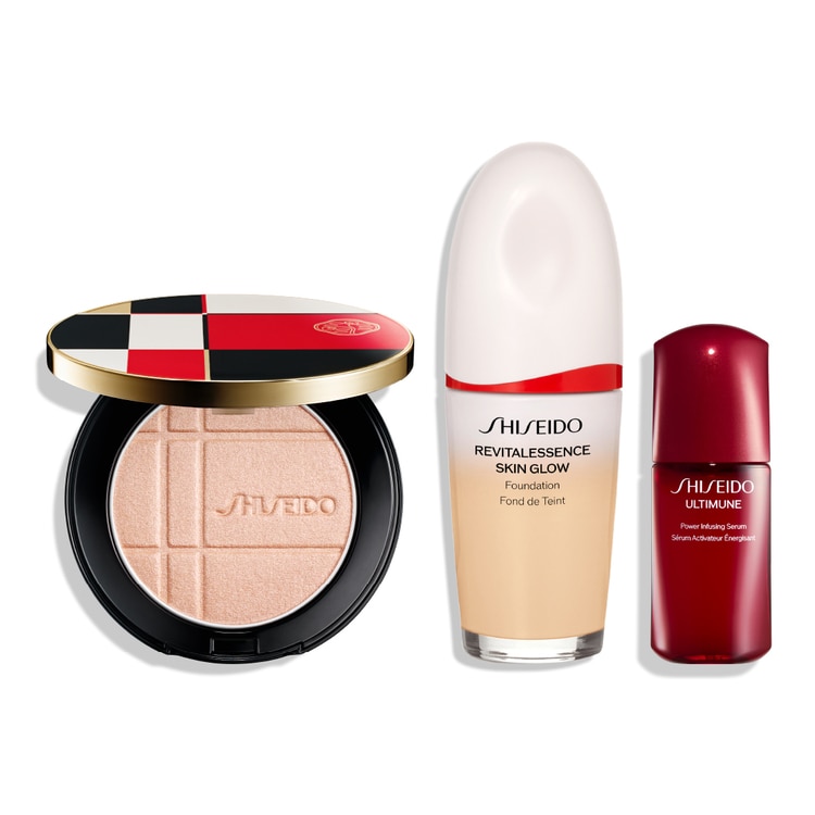 エンハンサーキット（エッセンス スキングロウ ファンデーション（140）＆ カラー＋グロウ エンハンサー）