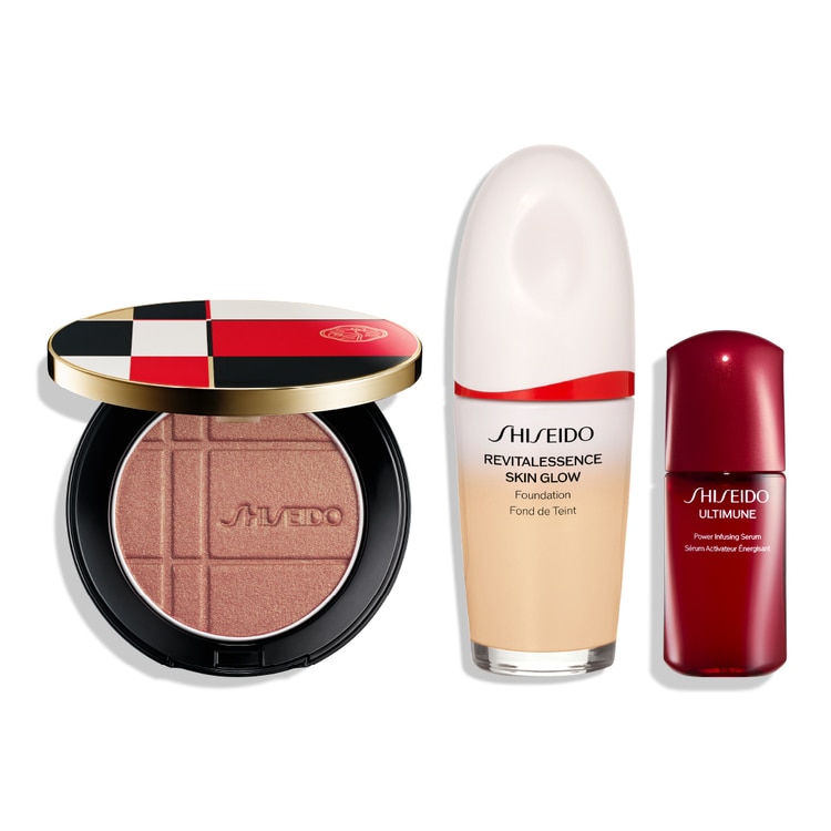 エンハンサーキット（エッセンス スキングロウ ファンデーション（140）＆ カラー＋グロウ エンハンサー）