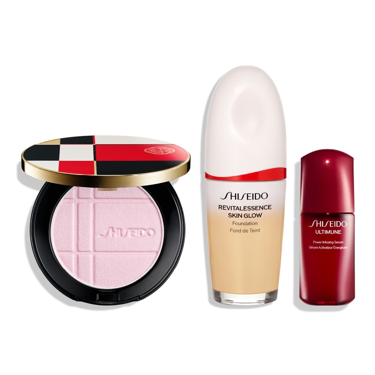 エンハンサーキット（エッセンス スキングロウ ファンデーション（220）＆ カラー＋グロウ エンハンサー）