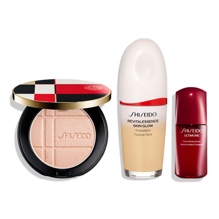 エンハンサーキット（エッセンス スキングロウ ファンデーション（220）＆ カラー＋グロウ エンハンサー）