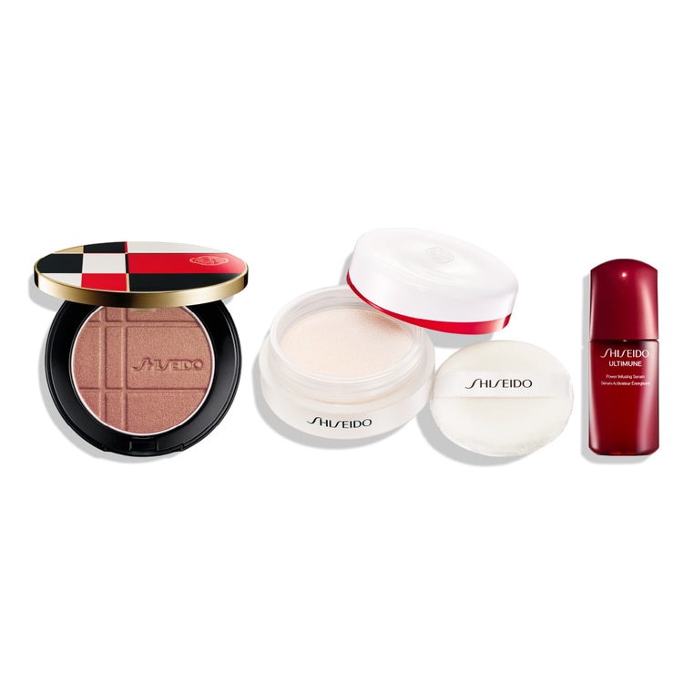 エンハンサーキット（エッセンス スキンセッティング パウダー 02 ＆ カラー＋グロウ エンハンサー）