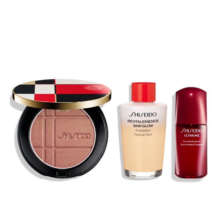 エンハンサーキット（エッセンス スキングロウ ファンデーション（130）（レフィル）＆ カラー＋グロウ エンハンサー）