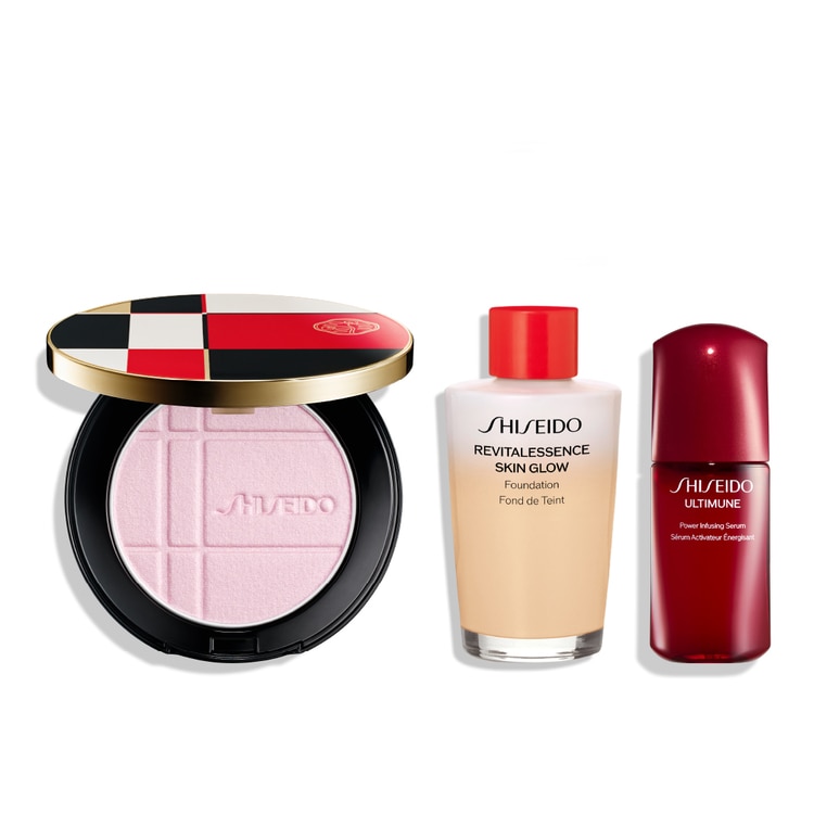 エンハンサーキット（エッセンス スキングロウ ファンデーション（140）（レフィル）＆ カラー＋グロウ エンハンサー）