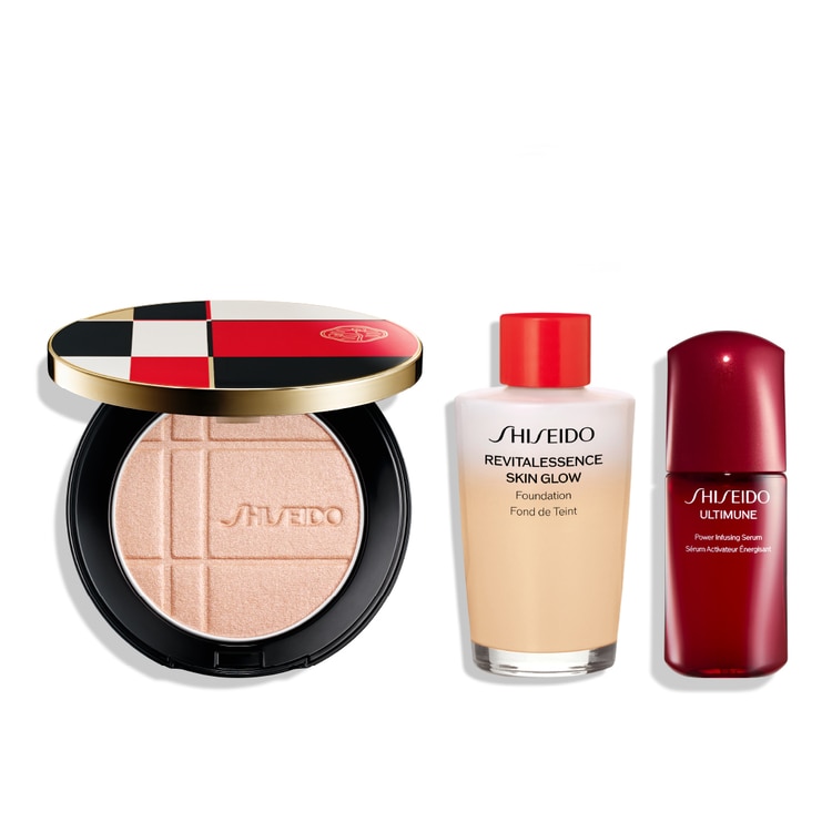 エンハンサーキット（エッセンス スキングロウ ファンデーション（140）（レフィル）＆ カラー＋グロウ エンハンサー）