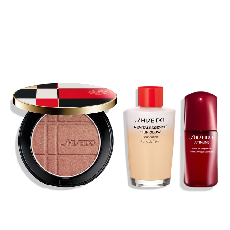 エンハンサーキット（エッセンス スキングロウ ファンデーション（140）（レフィル）＆ カラー＋グロウ エンハンサー）