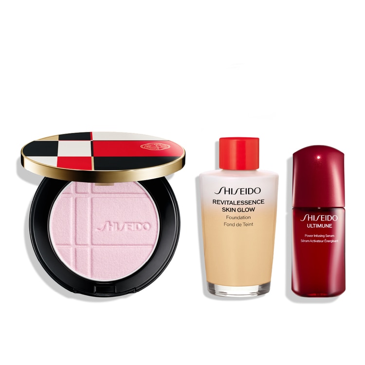 エンハンサーキット（エッセンス スキングロウ ファンデーション（220）（レフィル）＆ カラー＋グロウ エンハンサー）