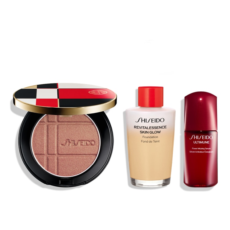 エンハンサーキット（エッセンス スキングロウ ファンデーション（220）（レフィル）＆ カラー＋グロウ エンハンサー）