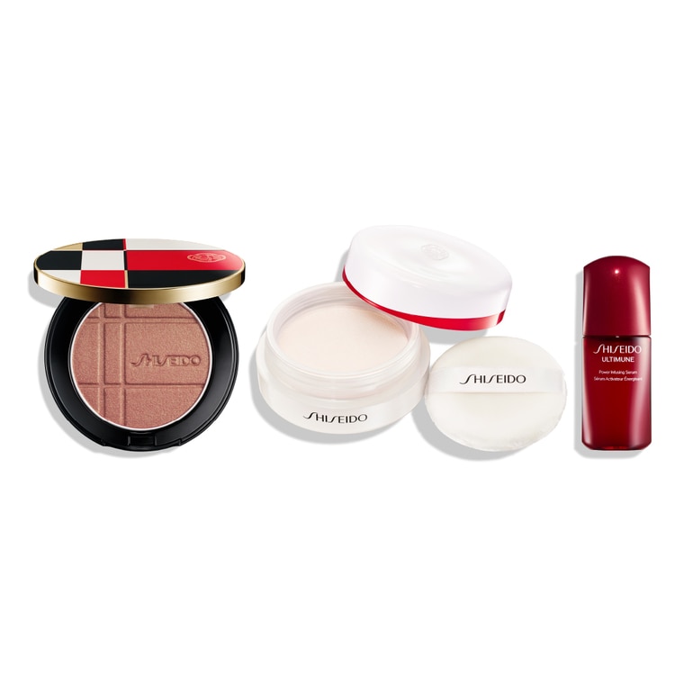 エンハンサーキット（エッセンス スキンセッティング パウダー 01 ＆ カラー＋グロウ エンハンサー）