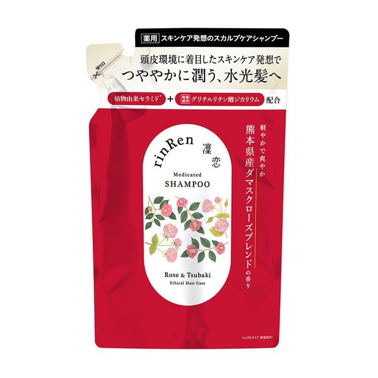 レメディアル シャンプー ローズ＆ツバキ詰替
