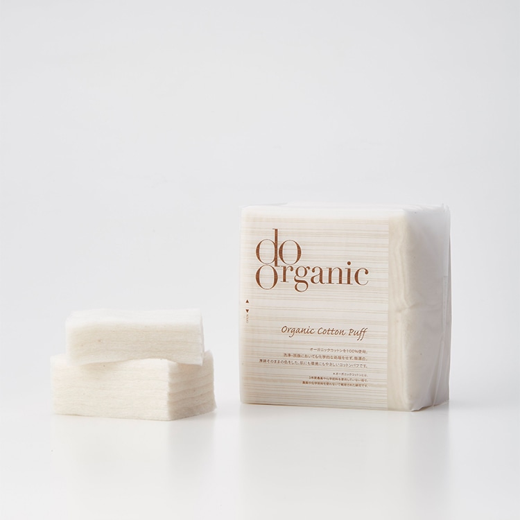 オーガニック　コットン　パフ