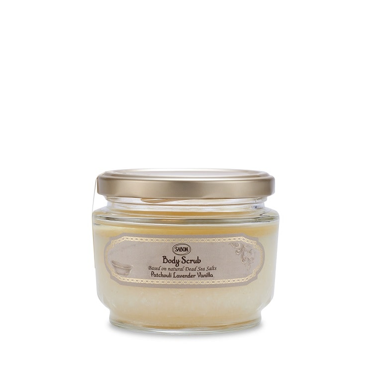 ボディスクラブ　パチュリ・ラベンダー・バニラ