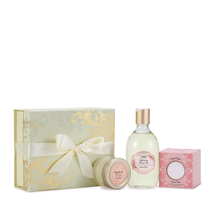 スイートバスタイムキット グリーン・ローズ