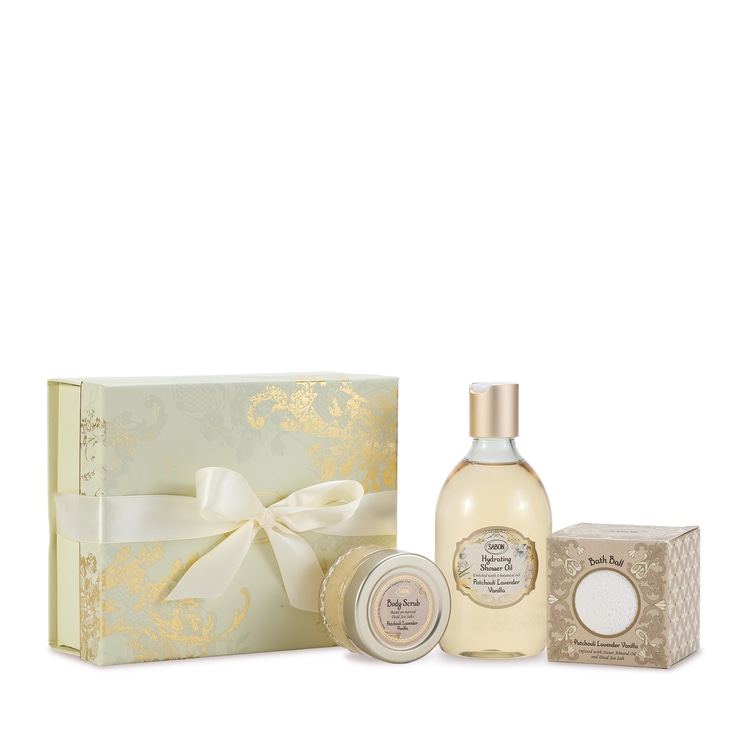 スイートバスタイムキット パチュリ・ラベンダー・バニラ