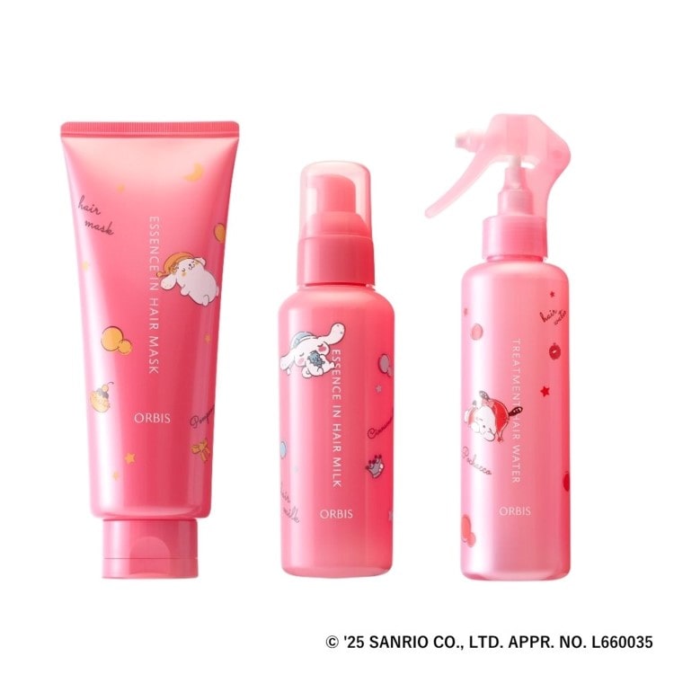 ヘアケア3点セット サンリオキャラクターズ コラボ