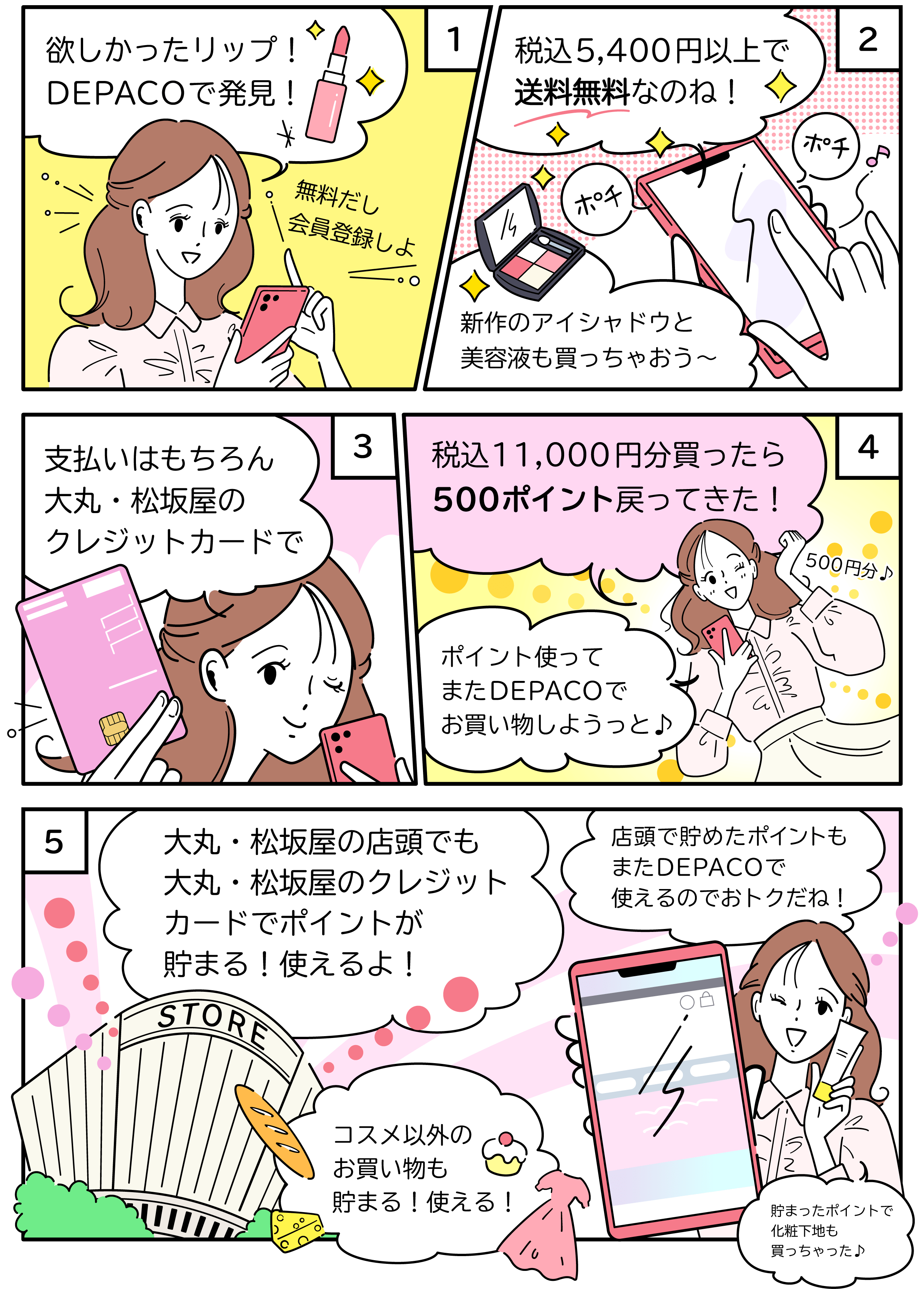 DEPACOで買うと、こんなにおトク！