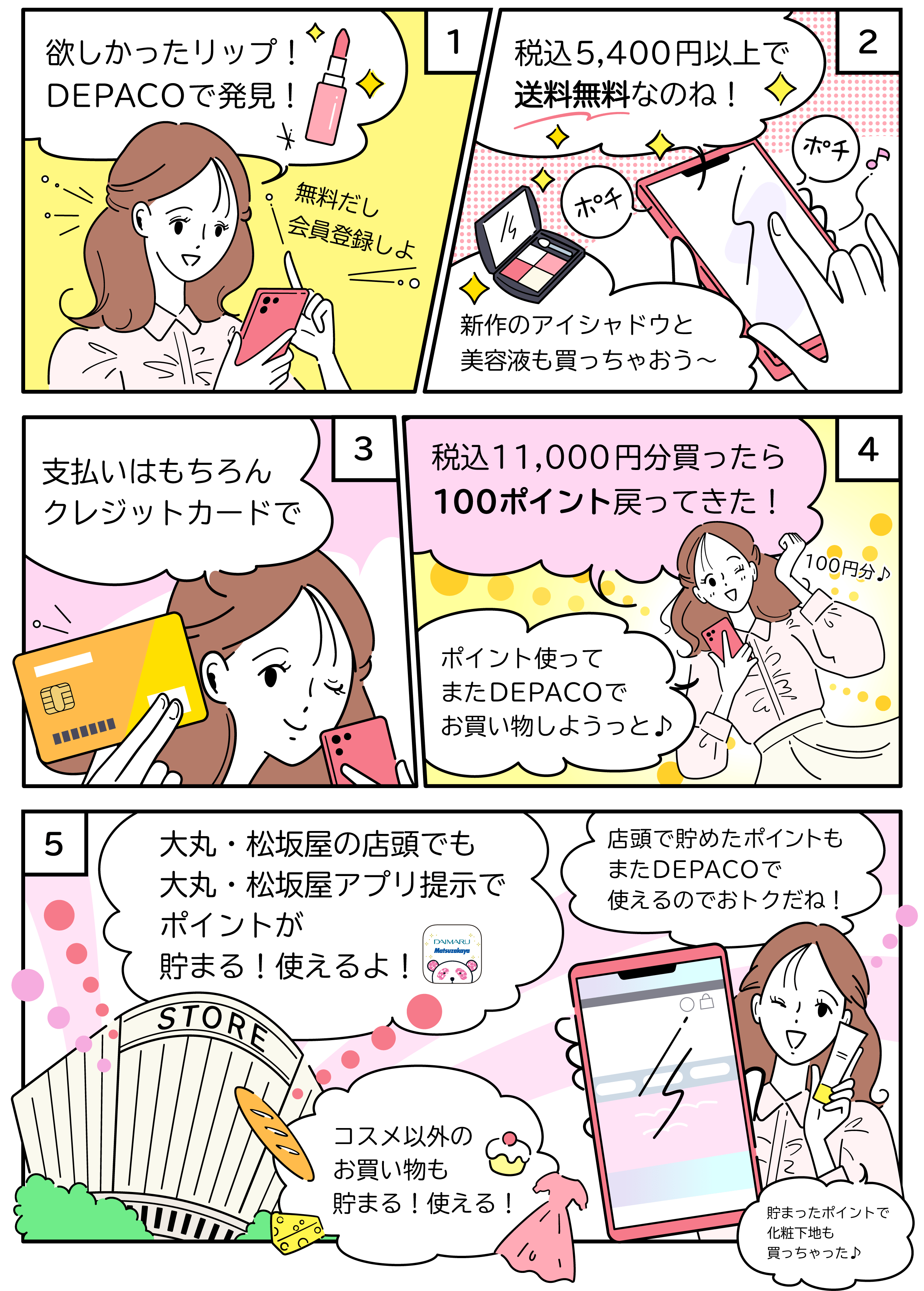 DEPACOで買うと、こんなにおトク！