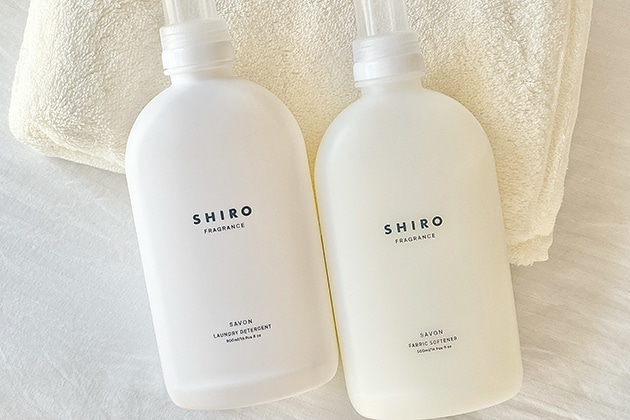 SHIRO  シロ　フレグランス　洗剤　柔軟剤　SAVON  サボン