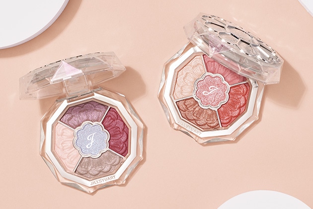 〈ジルスチュアート〉ブルームクチュール アイズ　ジュエルドブーケ(左から：04、05) 各税込6,380円