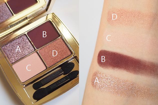 〈エスティ ローダー〉ピュア カラー エンヴィ リュクス アイシャドウ クアッド(オーベルジーヌ ドリーム) 税込8,360円