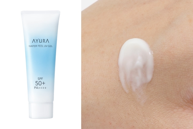 〈アユーラ〉ウォーターフィールＵＶジェルα SPF50+・PA++++(75g) 税込3,080円