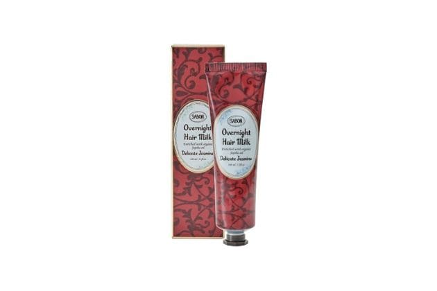 〈サボン〉オーバーナイトヘアミルク デリケート・ジャスミン(100mL) 3,850円