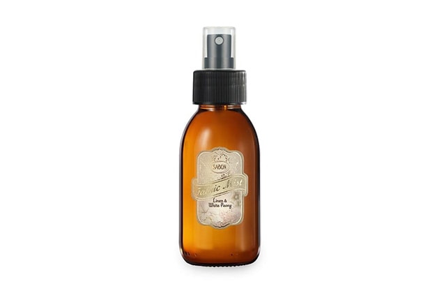 〈サボン〉ファブリックミスト リネン＆ホワイトピオニー(100mL) 税込2,090円
