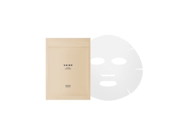 〈SHIRO〉酒かす米ぬかフェイスマスク(14枚入) 税込5,500円