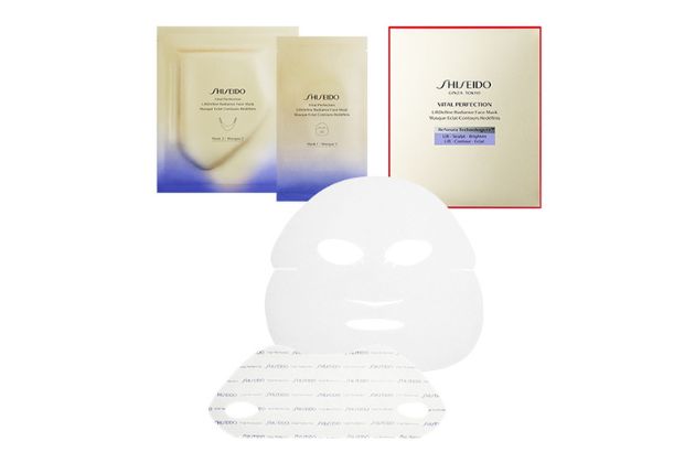 〈SHISEIDO〉バイタルパーフェクション Lディファイン ラディアンス フェイスマスク(6セット入) 税込13,750円