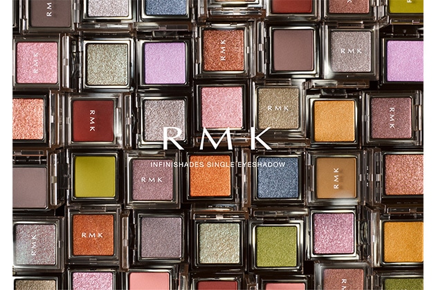 〈RMK〉インフィニシェイド シングル アイシャドウ(レフィル)(全24色、うち限定2色) 各税込2,530円、※定番22色、※限定2色、カスタム ケース I 税込550円