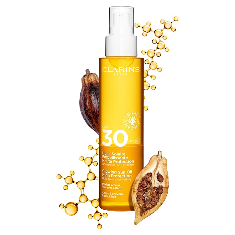 グロウイング サン オイル ハイ プロテクション SPF30/PA++++