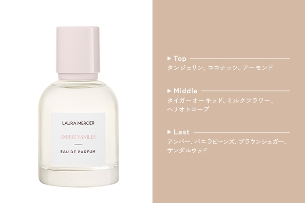 〈ローラ メルシエ〉オードパルファム アンバーバニラ(50mL) 税込11,880円