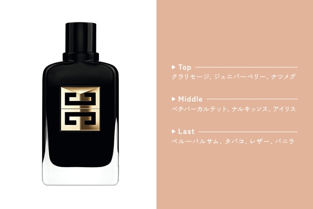 〈ジバンシイ〉ジェントルマン オーデパルファム ソサイエティ アンブレ(60mL) 税込15,180円、同(100mL) 税込19,800円