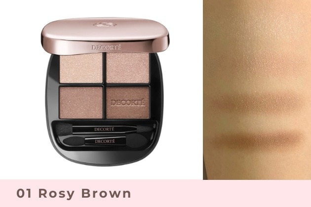 コスメデコルテ　スキンシャドウデザイニングパレット　01 Rosy Brown スキンシャドウ デザイニング パレット 01 Rosy Brown | DECORTÉ